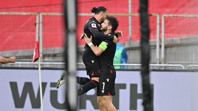 Com Kochorashvili no onze, Geórgia bate Bulgária e luta pelo Mundial'2026