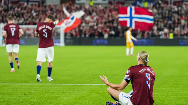 Haaland insaciável na goleada da Noruega. Dedic infeliz diante da Áustria