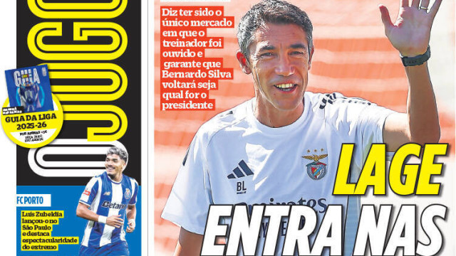 Por cá: Lage toma posição no Benfica e Varandas dá lucro no Sporting