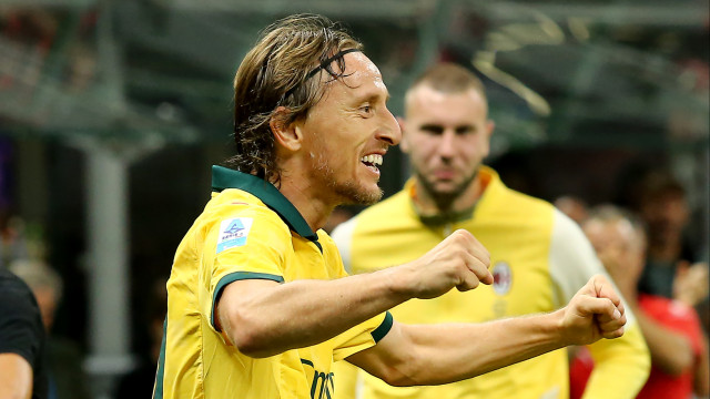 AC Milan vence Bologna com golo do veterano Modric