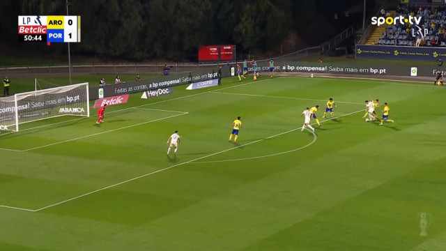 Deniz Gul 'aquece' para o Estrela Vermelha com este golo ao Arouca