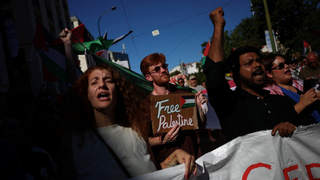 Protestos pró-Palestina em Lisboa (e jovem eletrocutado): Que aconteceu?