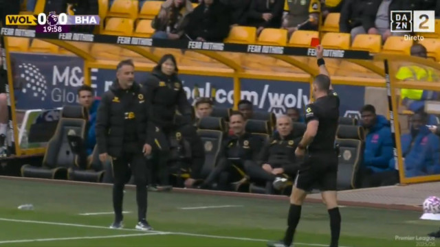 Vítor Pereira foi expulso, Wolves marcaram e adeptos reagiram assim