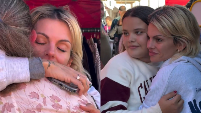 Lágrimas, emoção e amor. Assim foi o regresso de Fanny Rodrigues à feira
