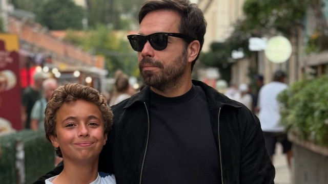 Filhos de Ricardo Martins Pereira conhecem irmão mais novo. As imagens