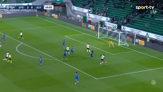 Salvador Blopa tomou-lhe o gosto e assinou o primeiro bis pelo Sporting