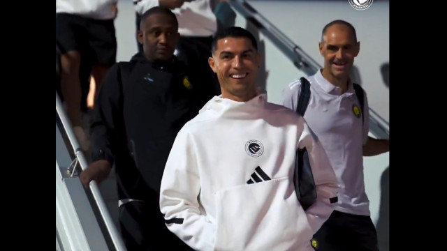 Cristiano Ronaldo e João Félix aparecem e geram loucura na Arábia Saudita