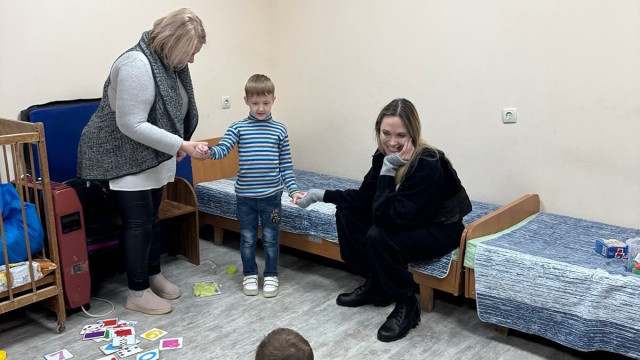 Angelina Jolie na Ucrânia: 