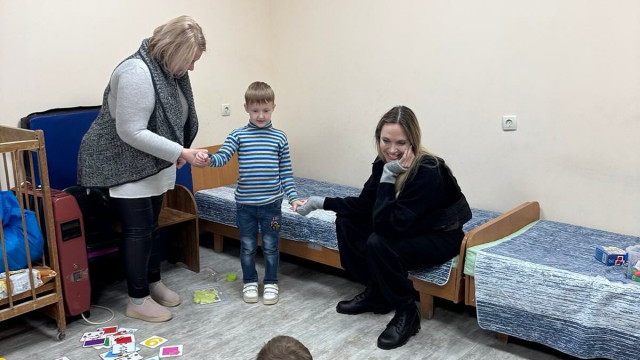 Angelina Jolie na Ucrânia: