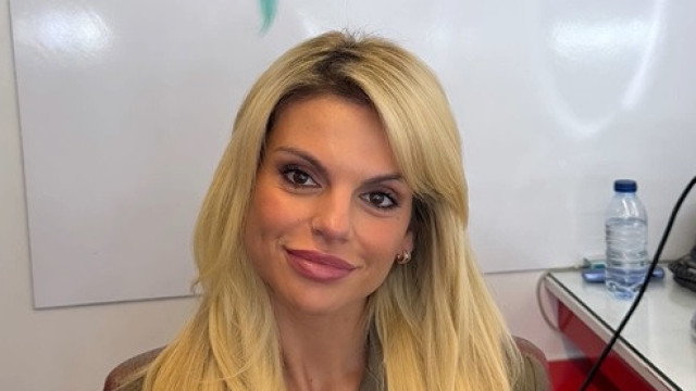 As imagens de bastidores de Fanny Rodrigues na SIC