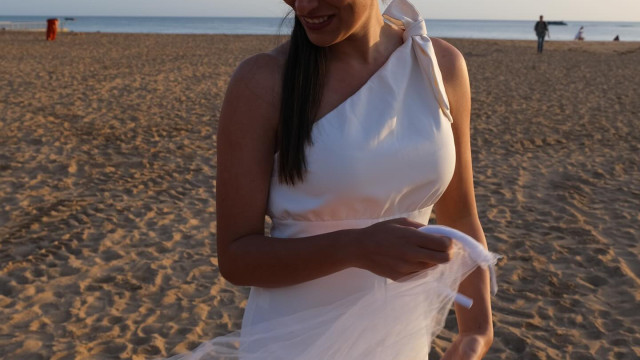 Rita Matias surpreende com a sua voz ao cantar no casamento