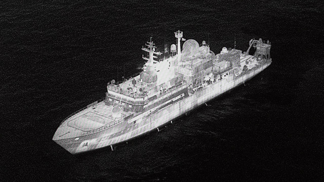 Londres adverte Putin após deteção de navio russo em águas britânicas