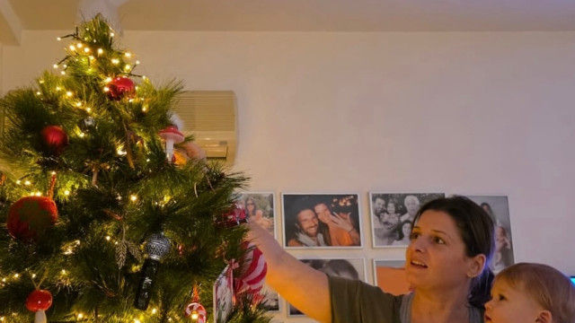 A árvore de Natal de Maria Botelho Moniz (cheia de detalhes especiais)