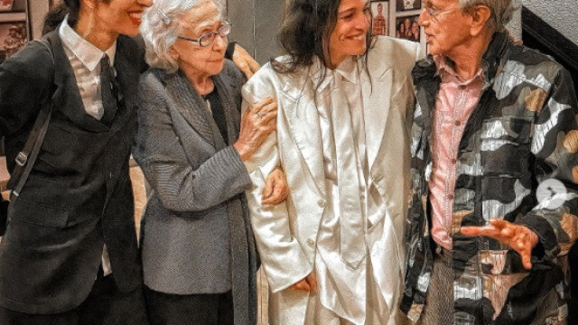 Plateia de luxo! Caetano Veloso e Fernanda Montenegro celebram Carminho