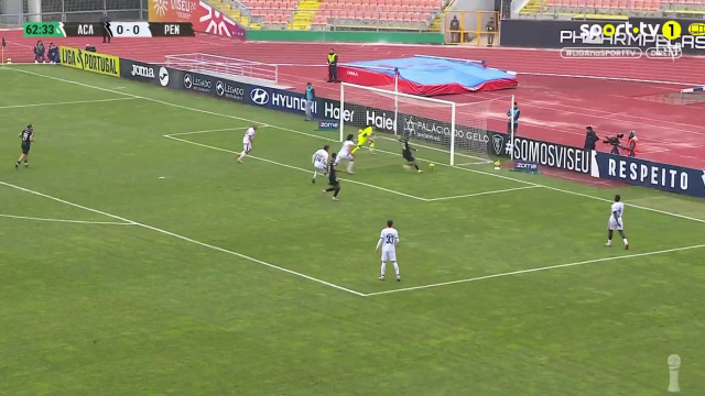 O que se passou aqui? O lance que abriu o marcador no Académico-Penafiel