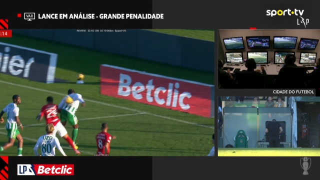 Vai dar que falar. Santa Clara empatou em Vila do Conde… com este penálti