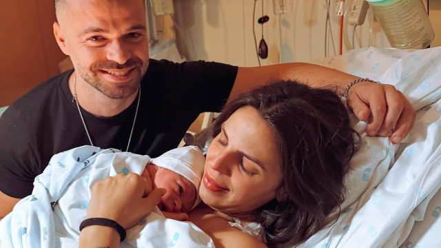 Ruben e Tatiana Boa Nova foram pais pela segunda vez