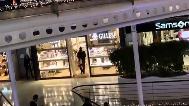 Veja o momento do assalto a ourivesaria no Vasco da Gama (e a detenção)