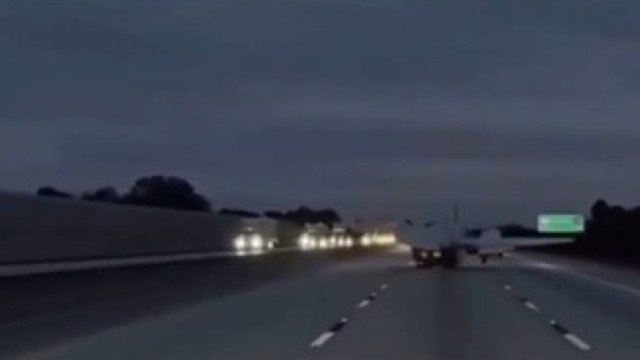 Avião cai sobre carro nos EUA durante tentativa de pouso de emergência
