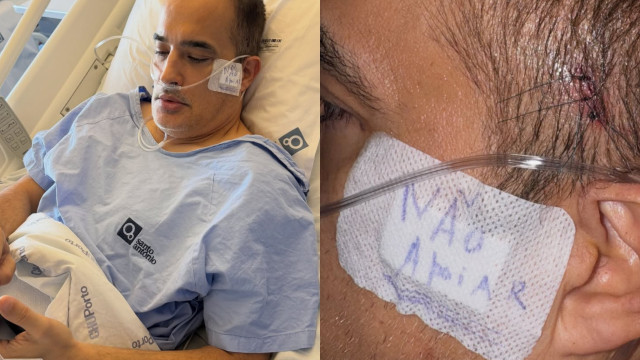 Ricardo Azevedo explica acidente. 