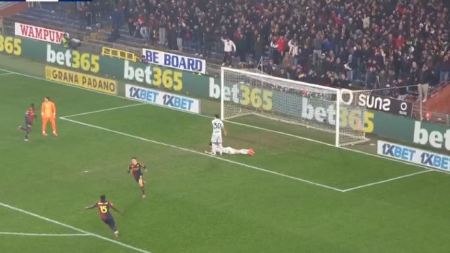 Vitinha marcou grande golo em Itália, mas de nada valeu ao Genoa