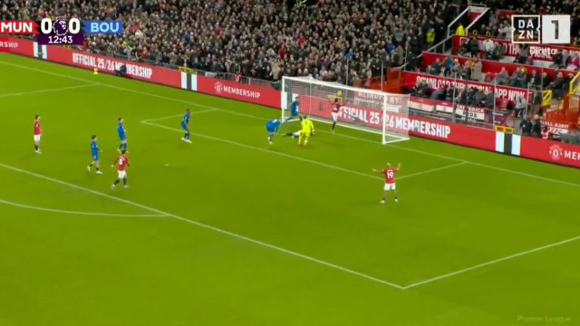 Este (inesperado) golo deixou Ruben Amorim em festa no Manchester United