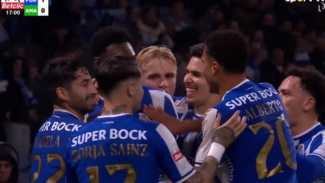 Foi desta forma que Samu deixou o FC Porto a vencer o Estrela da Amadora