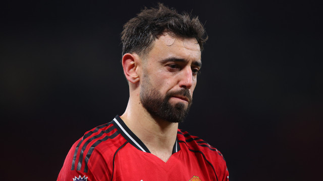 'Bomba' em Inglaterra. Bruno Fernandes pede fortuna ao Manchester United