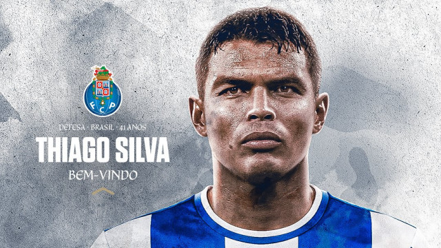 'Bomba'. FC Porto oficializa a chegada de Thiago Silva ao eixo defensivo