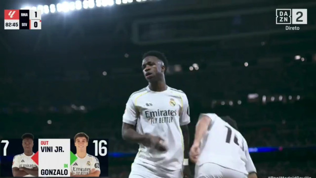 Reveladas imagens da assobiadela dos adeptos do Real Madrid a Vinícius