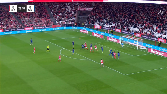 Movimento natural ou não? Benfica com penálti a favor neste lance