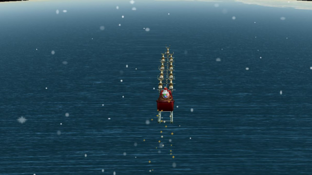 Pai Natal já vem a caminho! Acompanhe a viagem do trenó em tempo real