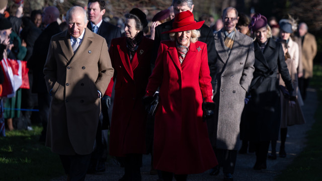 Há surpresas na tradicional missa de Natal da família real britânica