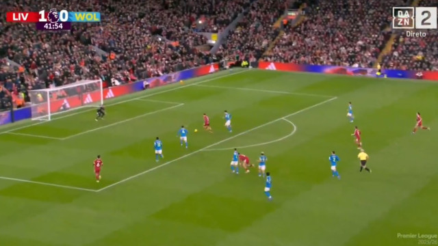 125 milhões e 23 jogos depois, o primeiro golo de Wirtz pelo Liverpool