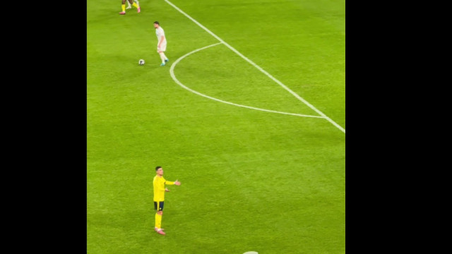 Cristiano Ronaldo ficou incrédulo após VAR 'tirar-lhe' o hattrick