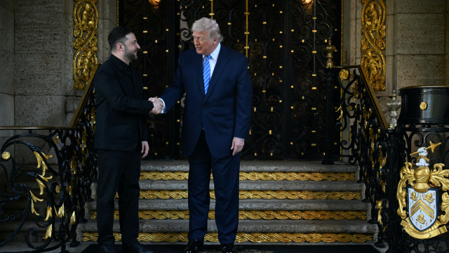 Zelensky na Florida para encontro com Trump: Há 