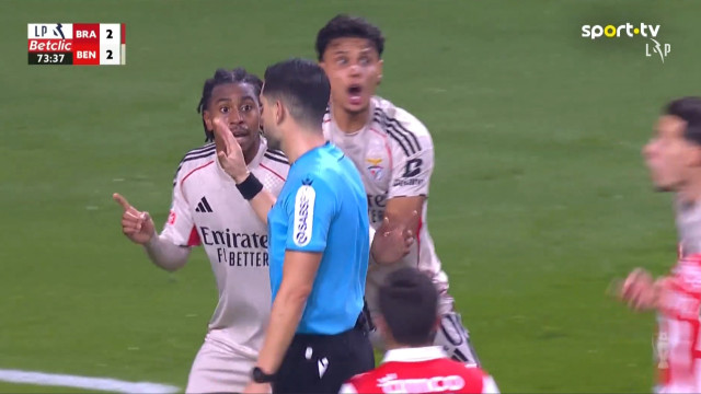 O golo anulado ao Benfica em Braga que promete dar que falar