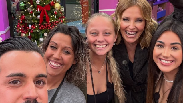 Cristina Ferreira entra dentro da casa do