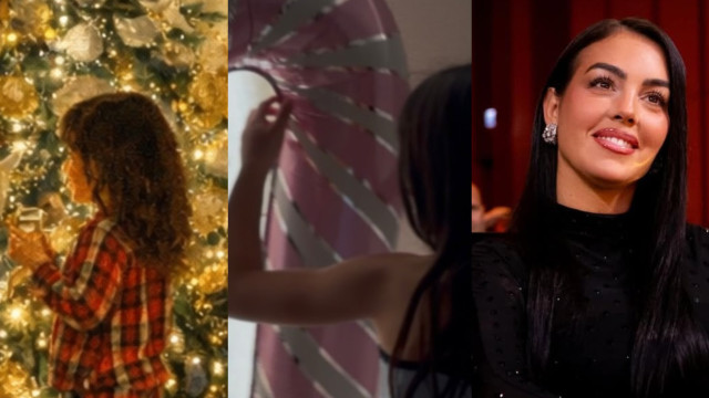 CR7 e Georgina. Fotos do Natal e regresso a casa após Globe Soccer Awards