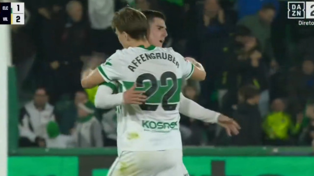 O que foi isto? O golaço de ex-Benfica em Espanha que vai correr mundo