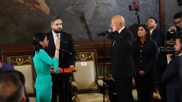 Delcy Rodríguez empossada como presidente interina: 