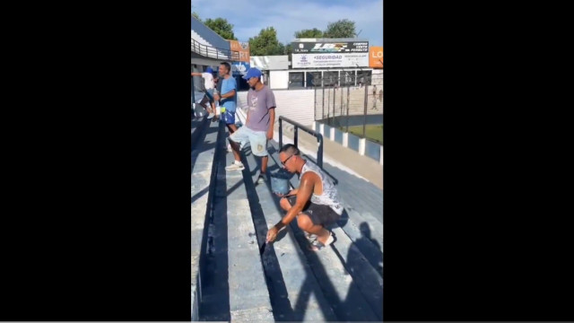 Amor tem limites? Clube argentino pede apoio dos adeptos no estádio