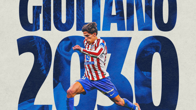Oficial: Giuliano Simeone renova com o Atlético Madrid até 2030