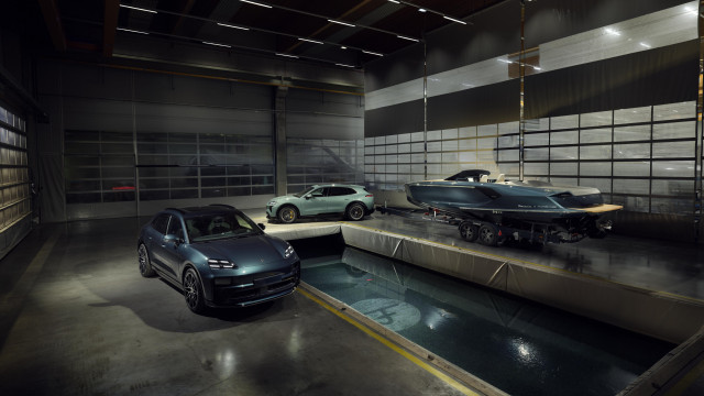 Porsche Macan Turbo elétrico serve de base para novo barco