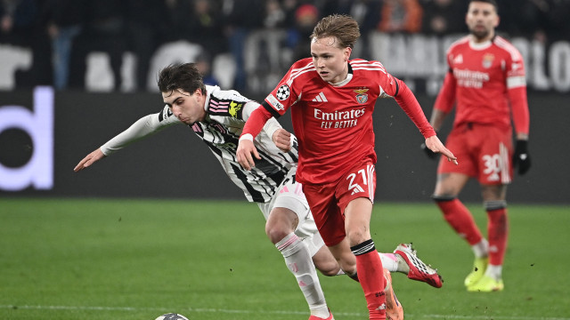 EM DIRETO: Benfica vai aguentando a Juventus