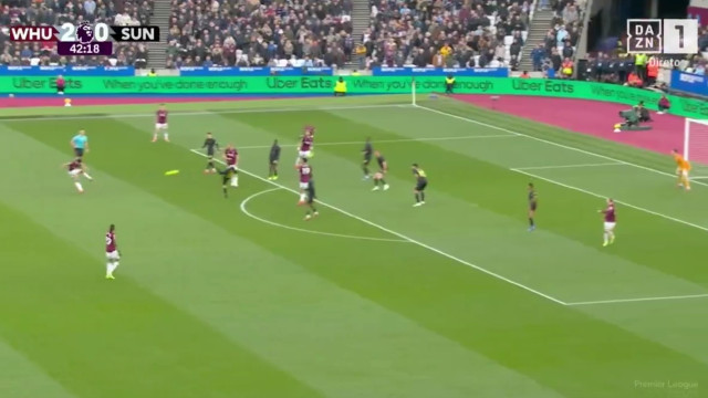 Para ver e rever. O golaço de Mateus Fernandes que tira pressão a NES