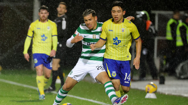 EM DIRETO: Sporting vence ao intervalo em Arouca