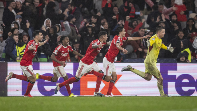 Champions: Já há datas e horas para os jogos do Benfica com o Real Madrid