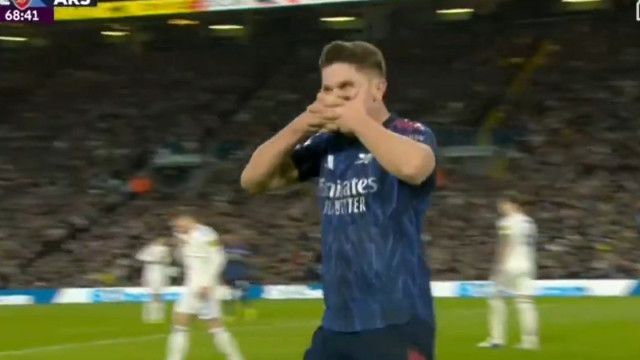 Às críticas ele responde assim. Gyokeres é o melhor marcador do Arsenal