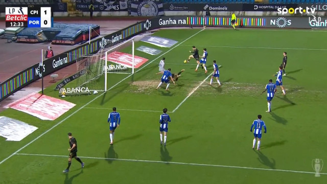 Surpresa feita. Casa Pia chegou à vantagem contra o FC Porto… desta forma